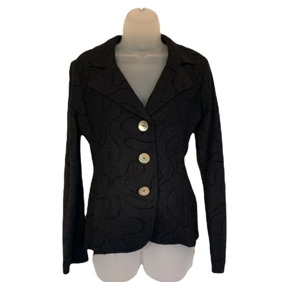 Vivian Shyu Women's Long Sleeve Blazer Jacket by Toronto Base Designer Size: S/P - Picture 4 of 8